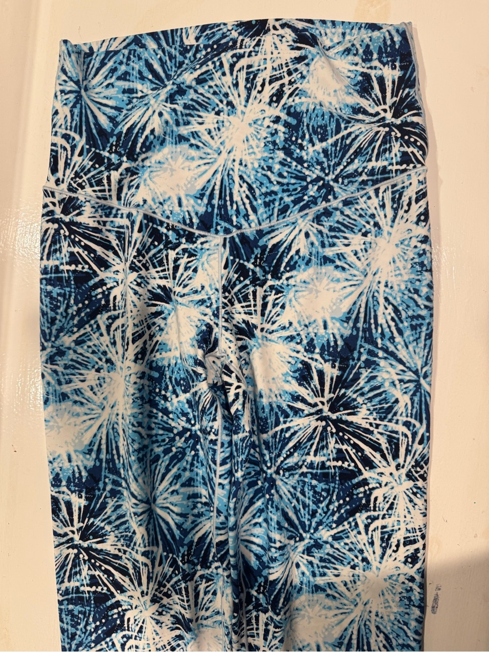 Blue Pattern Aerie Leggings